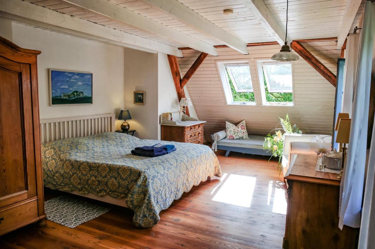 Landhaus Einer Malerin Poseritz Kamer foto