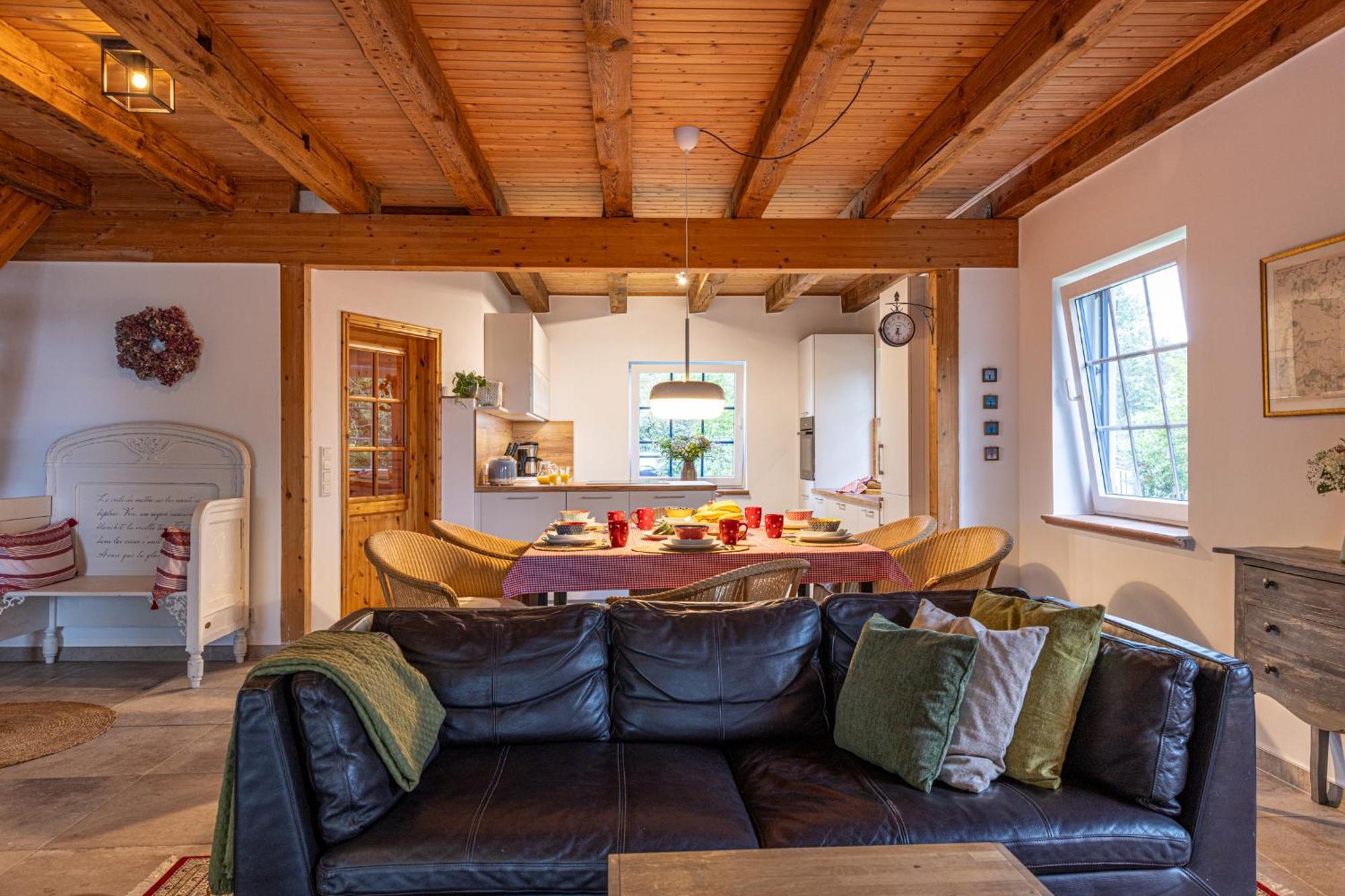 Landhaus Einer Malerin Poseritz Buitenkant foto