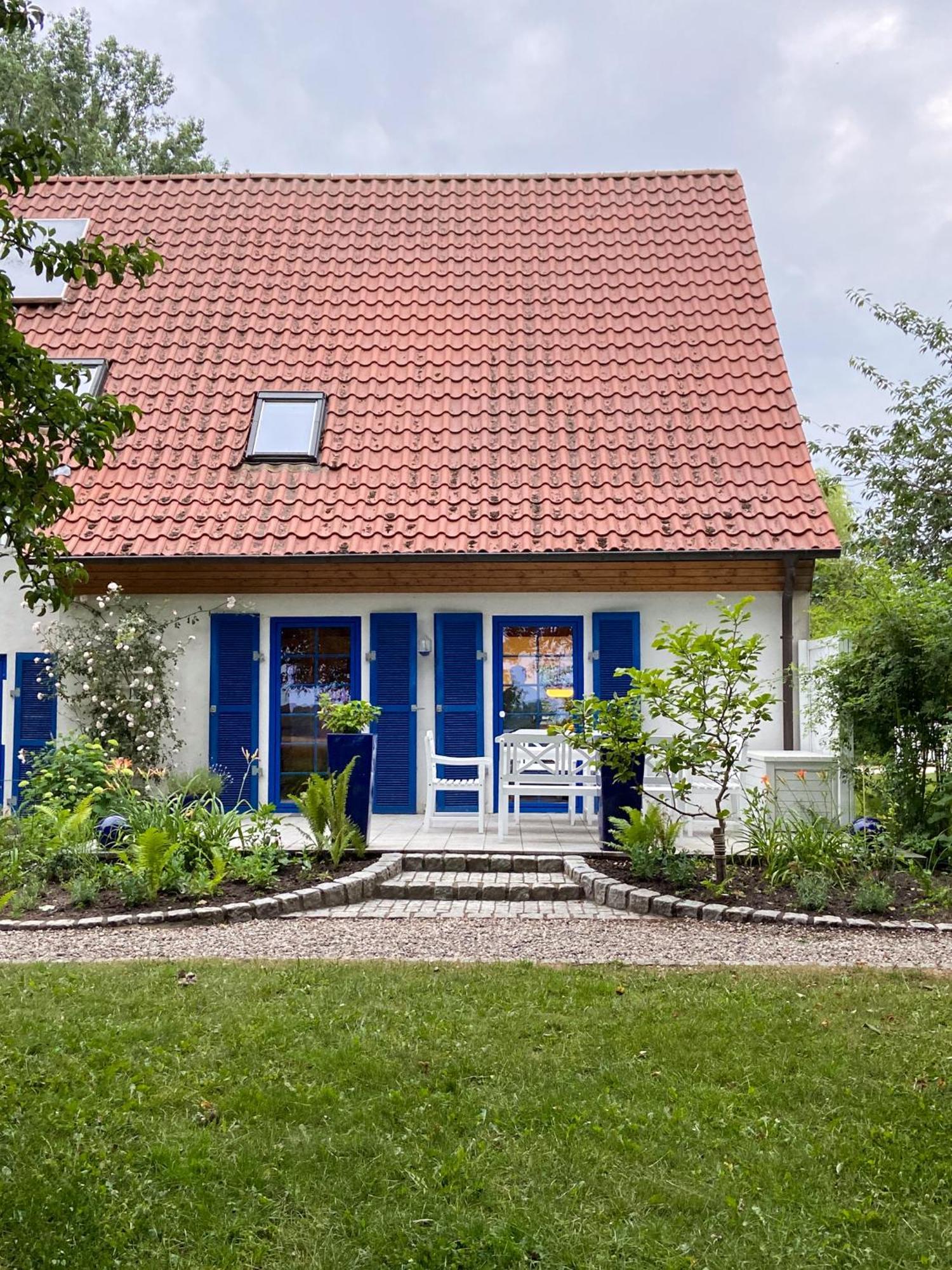 Landhaus Einer Malerin Poseritz Buitenkant foto