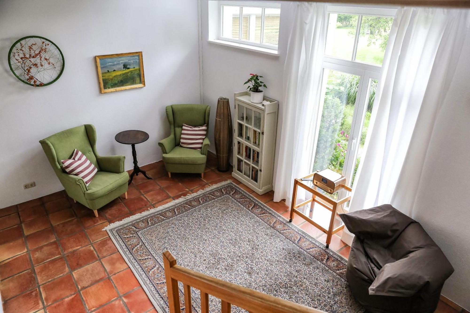 Landhaus Einer Malerin Poseritz Kamer foto
