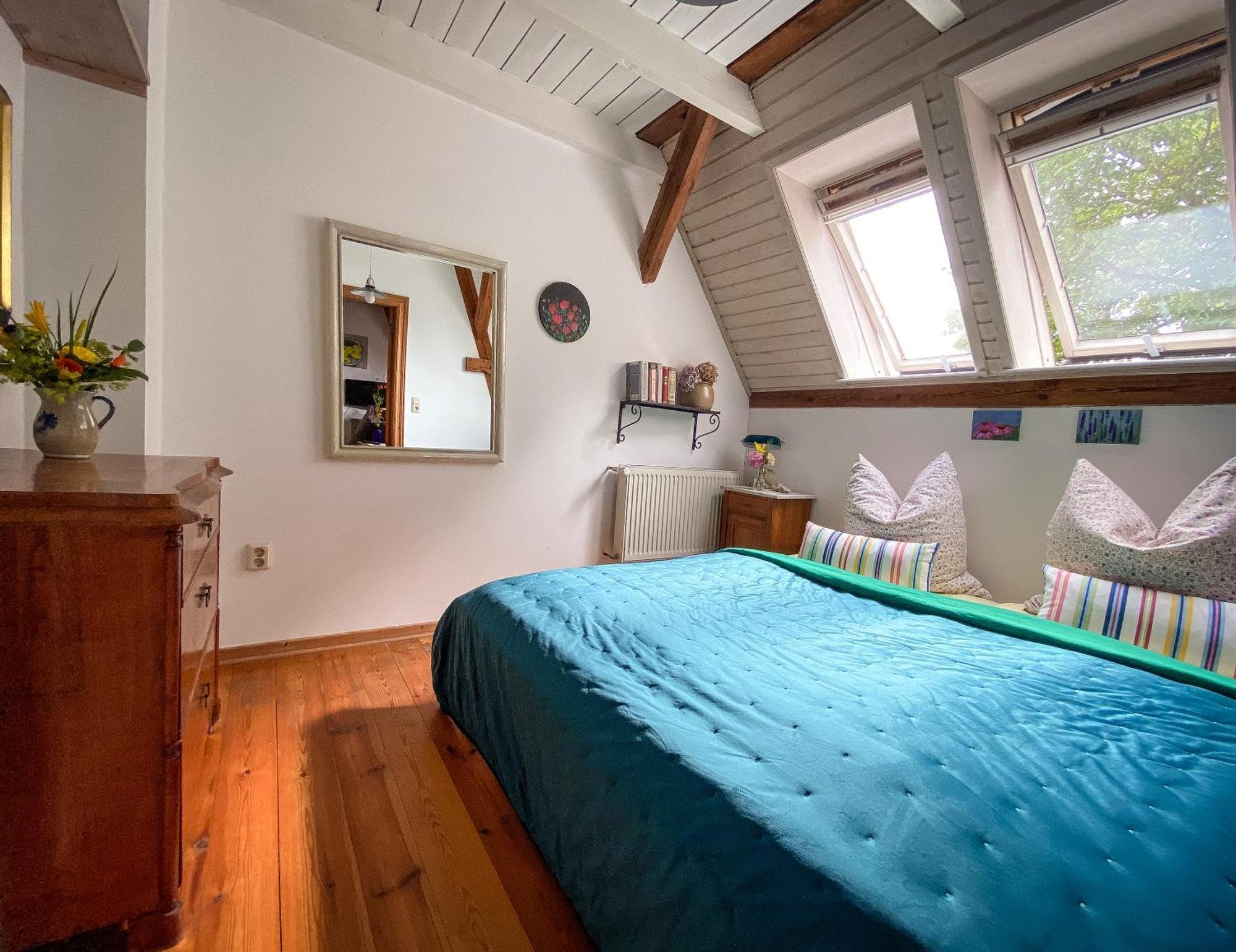 Landhaus Einer Malerin Poseritz Kamer foto